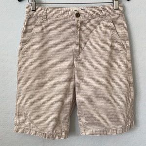 Old Navy Striped Flat Top Shorts